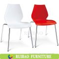 Modern Dining Chair With Plastic Seat,Dining Chair In Dinner Chair